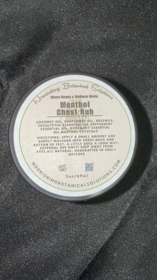 Menthol Chest Salve
