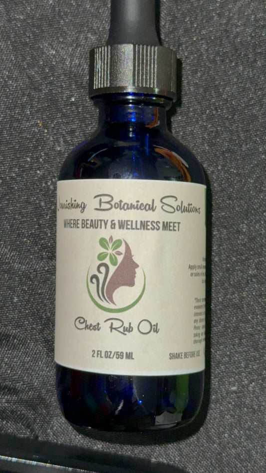 Chest Rub Oil