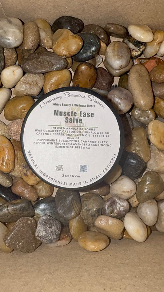 Muscle Ease Salve – Natural Relief for Tired Muscles (2oz)