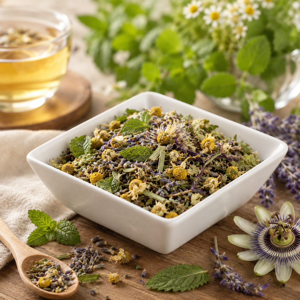 Midnight Calm Herbal Tea Blend | Relaxing Bedtime Tea